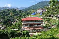 View of the city of Itanagar, from the State Museum.