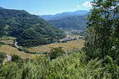 View to Yazali, 78 kilometres north of Itanagar.