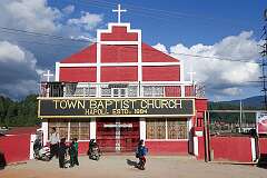 The Town Baptist Church, established in 1984.