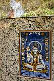 Image of Shiva on the wall surrounding the Shiv Linga, at Shree Sidheshwar Nath Temple in Kardo, Ziro.