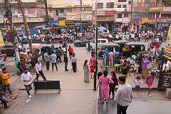 GS Road (Guwahati-Shillong Road) in Paltan Bazar, Guwahati.
