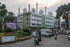 The Burha Jame Masjid, Ambari, the mosque along Gopinath Bordoloi Road.