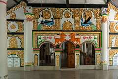 Another hall in the Sri Sri Auniati Satra; this important Vaishnavite monastery was&nbsp;founded in 1653 by the Ahom King Jayadhwaj Singha.