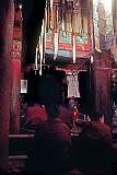 During the “puja” religious ceremony in Hemis monastery.
