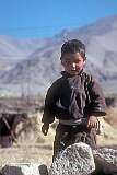 A little Ladakhi boy in the outskirts of Leh.