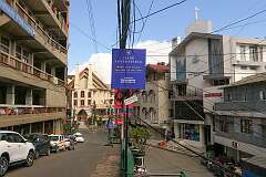 Near Chanmari Market in Aizawl, capital of Mizoram.
