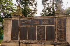 The Kohima Cremation Memorial, located within the Kohima War Cemetery, commemorates Hindu and Sikh soldiers who were cremated in accordance with their faith.