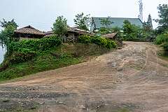 The church in the Konyak Naga village of Sheanghah Chingnyu.