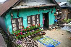 A house in the Angami Naga village of Khonoma.