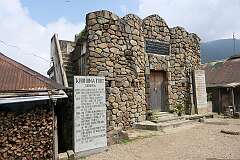 The Khonoma Fort in Semoma neighbourhood, where the fiercest of battles were fought between the British and the Nagas during 1850-1879.