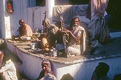 Hindu musicians playing traditional music, Pushkar.
