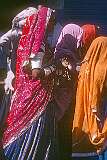 Rajasthani women in Pushkar.