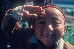 A little Sikkimese boy.