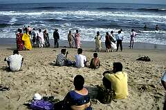 Enjoying Marina Beach