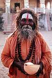 A friendly “sadhu”, holy man, begging for his sustenance at Kothandaramaswamy temple in Dhanushkodi, 13 kilometres east of Rameswaram.