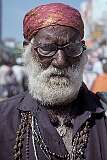 A “sadhu”, holy man, in the holy city of Rameswaram.