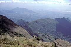Magnificent mountain views near Kodaikanal.