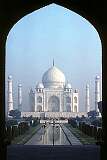 The Taj Mahal, constructed between 1631 and 1654 on the orders of the Mughal Emperor Shah Jahan  in Agra, as a mausoleum for his favourite wife Mumtaz Mahal; it also houses the tomb of Shah Jahan himself.