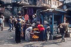 A street corner in the centre of Darjeeling.