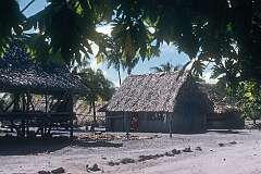 Along the road in the village of Bakaka in the centre of the island.