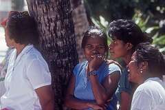 Four young women from Betio.