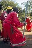 Dance of the Saint Luke's Apostolic Ejwel Jekenishen church, between Birchenough Bridge and Chipinge (Chipinga), in Manicaland.