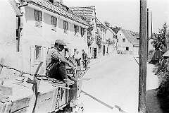 Samobor, Croatia - Street scene in Samobor.