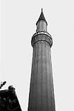 Sarajevo, Bosnia - Minaret of the Gazi Husrev-beg Mosque of 1530.