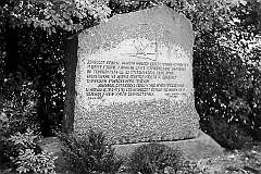 Ilidža, Bosnia - The Yugoslav monument from the Second World War that stood in the park of Vrelo Bosne.