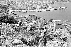 Vela Luka, Korčula - Climbing the hill above Vela Luka, at the western point of the island.